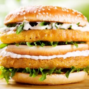 Double Crispy Patty Burger